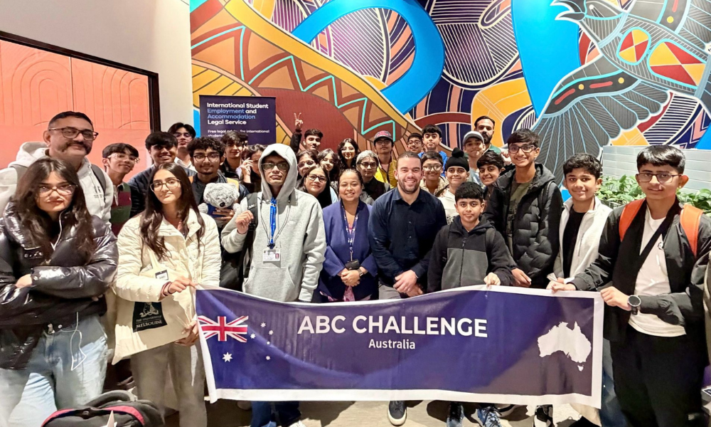 a group of students 