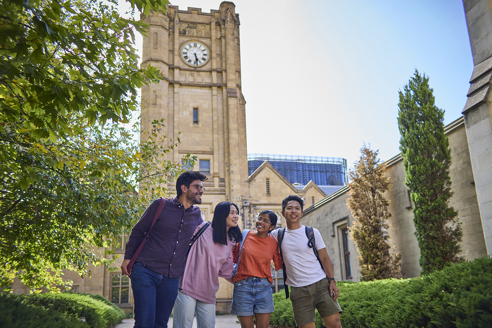 Students at The University of Melbourne