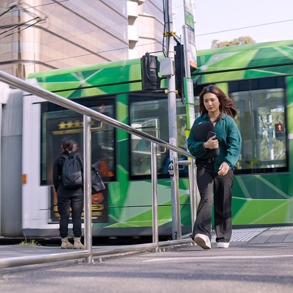 Students working on a group project together